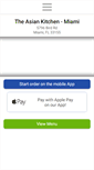 Mobile Screenshot of miamitheasiankitchen.com