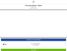 Tablet Screenshot of miamitheasiankitchen.com